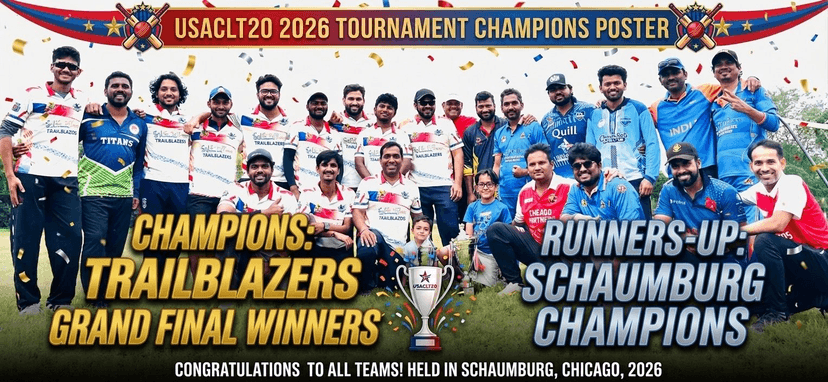 Trailblazers Crowned USACLT20 2026 Champions